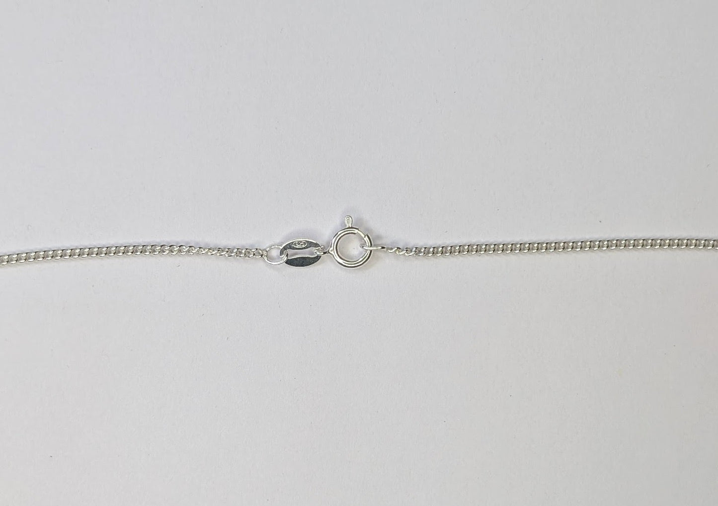 Clasp and curb chain