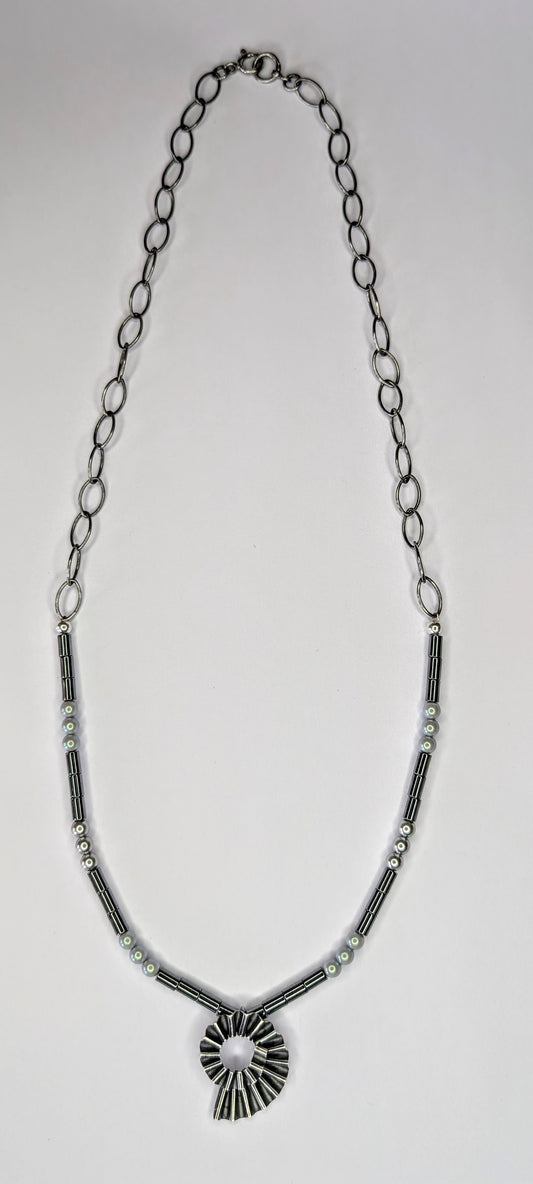 Haematite necklace