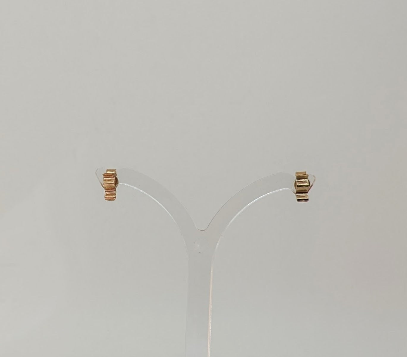 Gold earrings