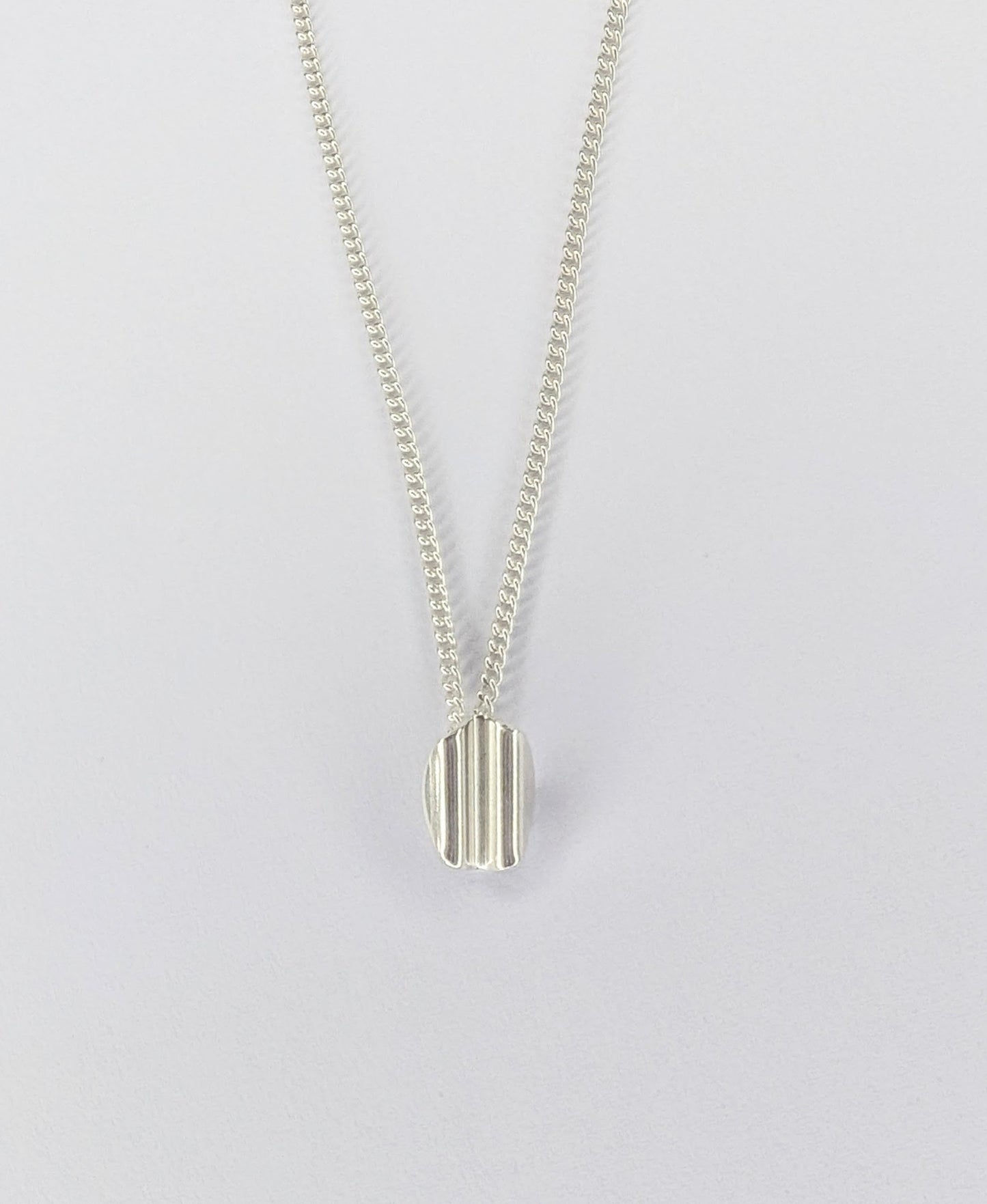 Made in Wales silver necklace