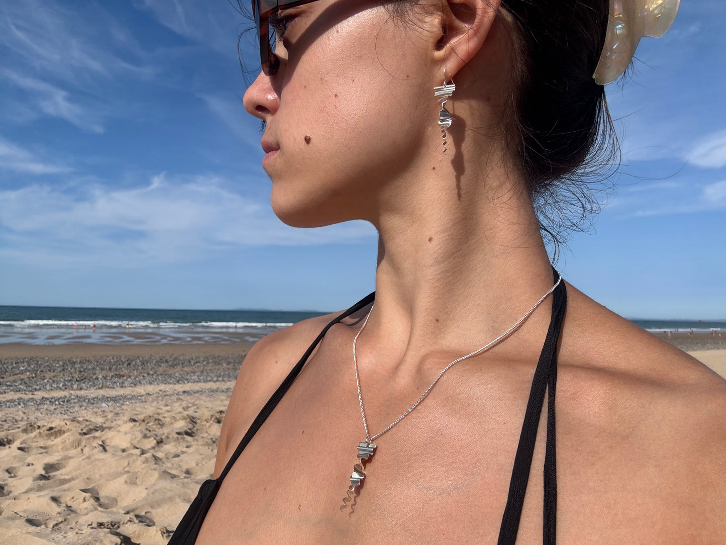 Pretty silver pendant
