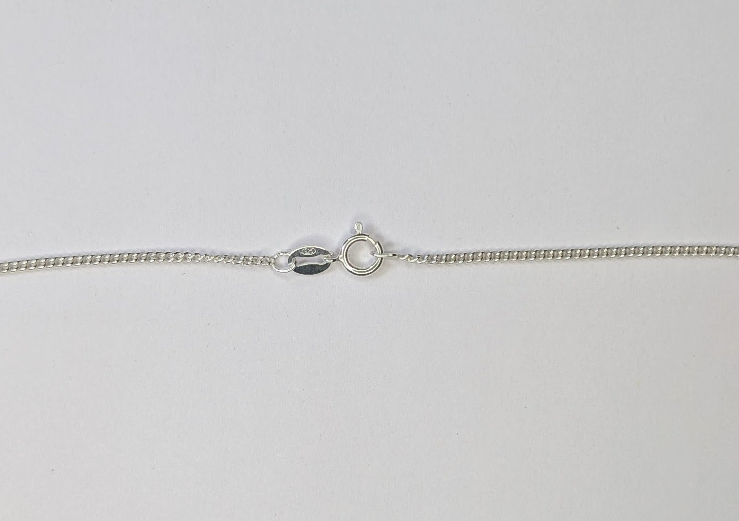 Clasp and curb chain