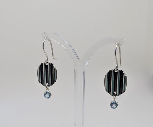 Jewellery with blue  stone