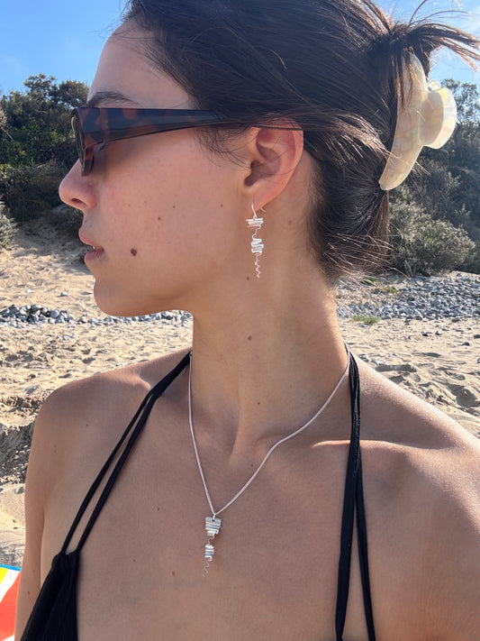 Drop earrings